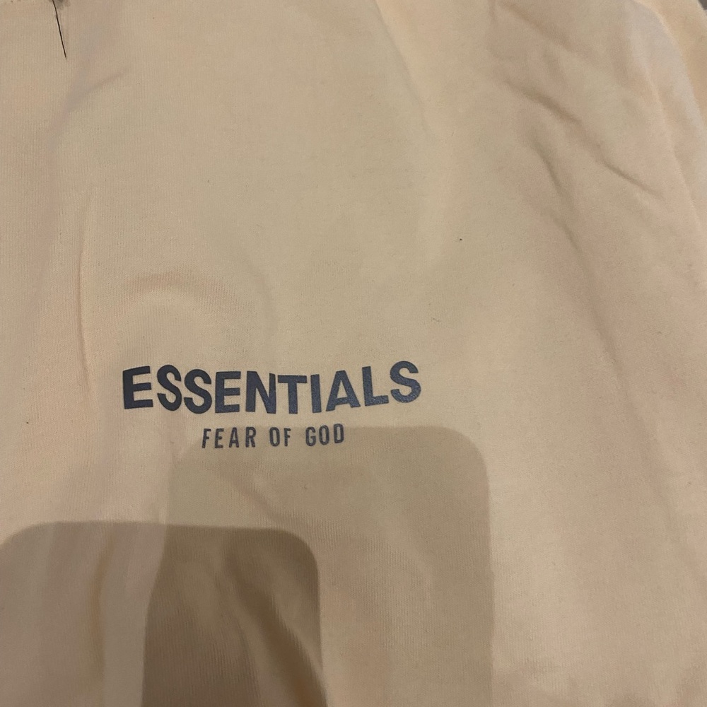 Essentials Soft Cream Tee - Picture 2 of 5